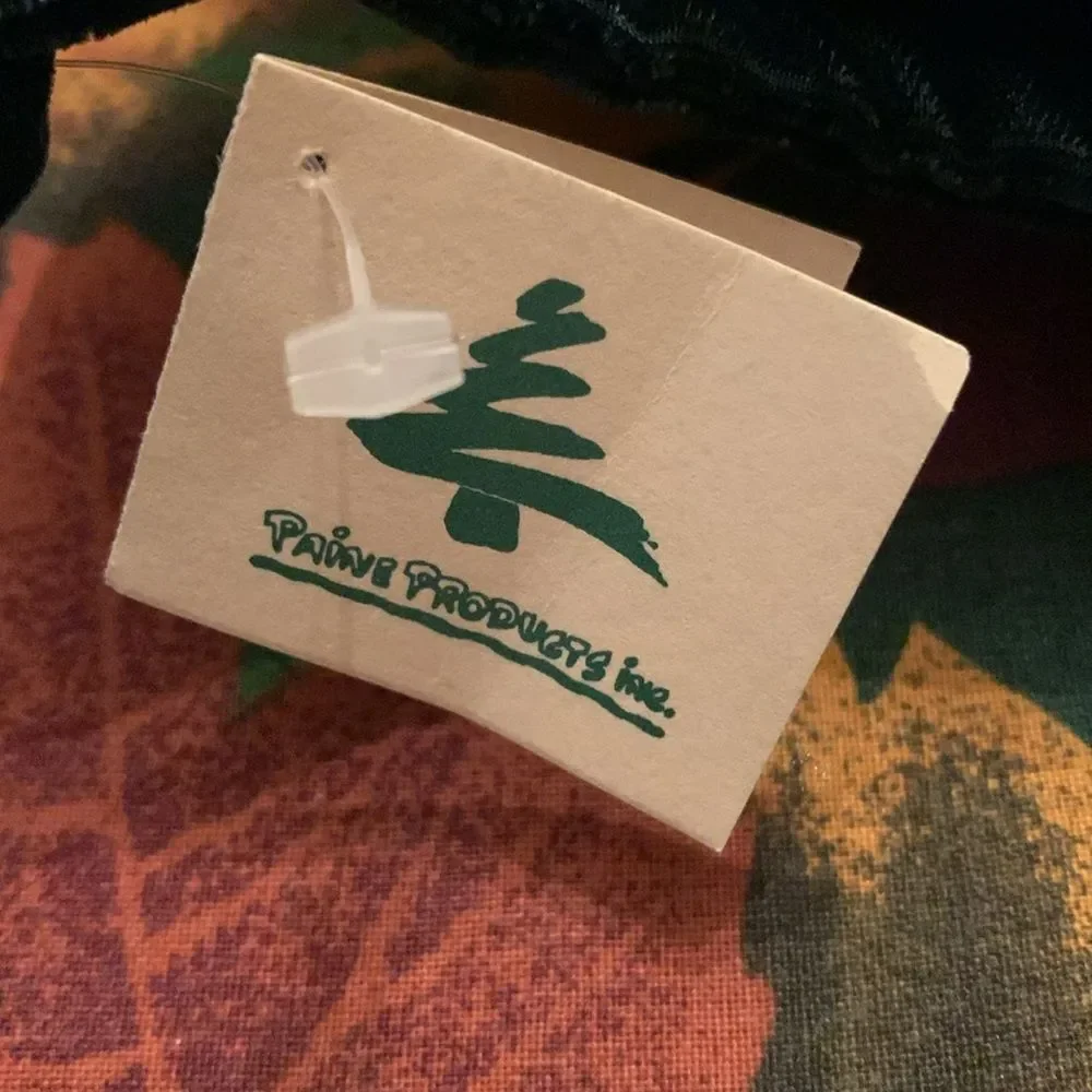 Green velvet balsam pillow